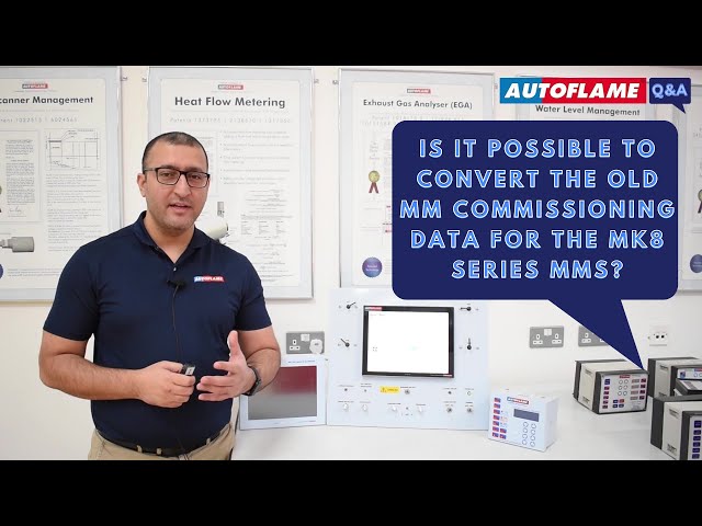 Q&A | Is it possible to convert the old MM commissioning data for the Mk8 Series MMs?